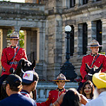 RCMP horses and riders